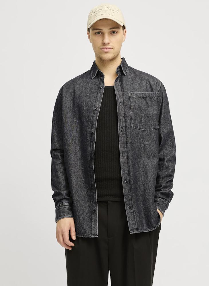 JACK & JONES Pocket Detail Regular Fit Shirt  - Image 1