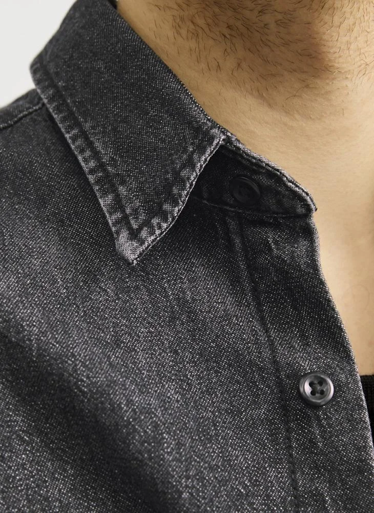 JACK & JONES Pocket Detail Regular Fit Shirt