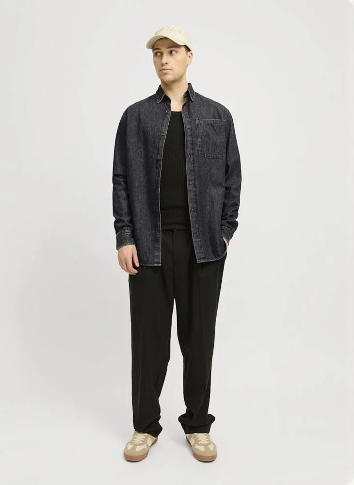 JACK & JONES Pocket Detail Regular Fit Shirt
