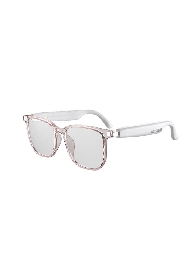 Generic - Black Technology Modern HY-C8 AI Intelligent Bluetooth Real-time Translation Subtitles Super Glasses Multi-language Simultaneous Translation-Color:White - Image 1