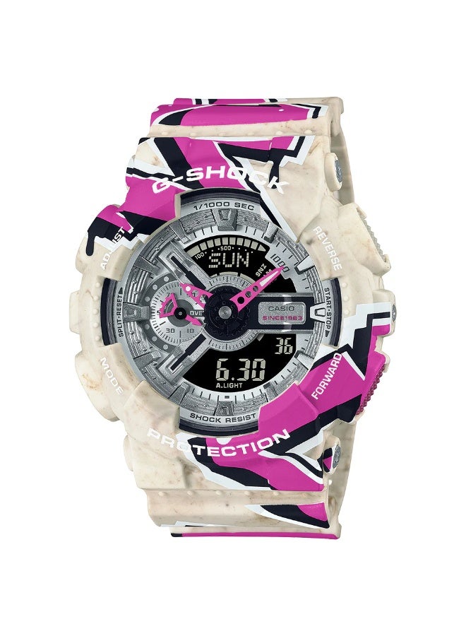 Casio GA-110SS-1ADR G-Shock Men's Analog Digital Quartz Watch - Image 1