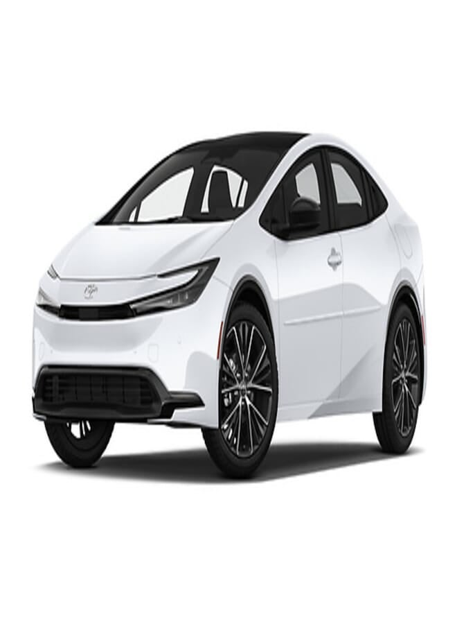 car Cover 2 Layers for Toyota Prius Hybrid Limited Hatchback 2024  Waterproof, UV, Dustproof, Outdoor Convertible Cover (Two years warranty) - Image 1