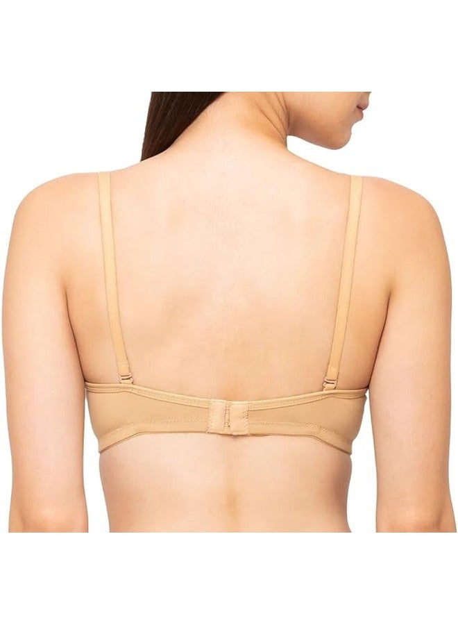 Love Bell Love Bell Womens Everyday Padded Bra Full Coverage Premium Cotton Lovebell Woman Wirefree T shirt Bra - Image 2