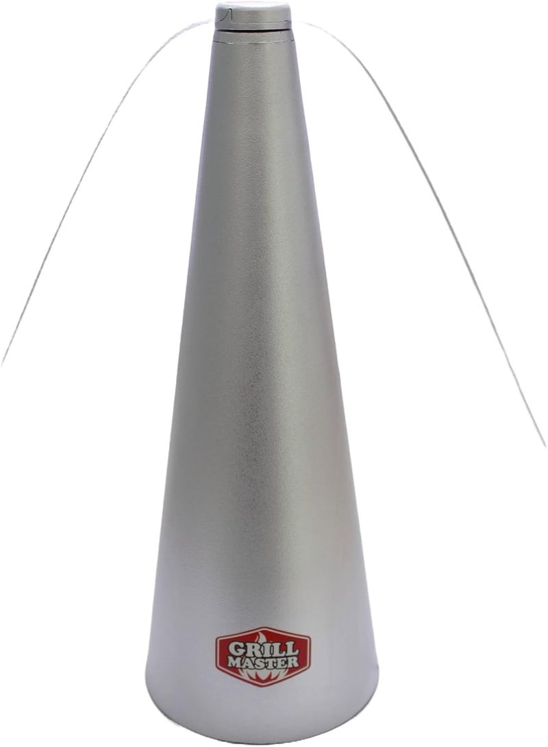 Grill Master Lightweight Eco-Friendly Fly Insect Mosquito Repellent Fan Silver - Image 3