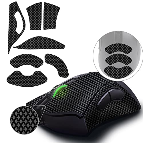 TALONGAMES Mouse Anti Slip Grip Tape Compatible with Razer DeathAdder V2 / DeathAdder V2 Pro Gaming Mouse, Palm Sweat Absorption, Thin 0.5mm, Cut to Fit, Easy to Apply, Mouse Skin - Image 1
