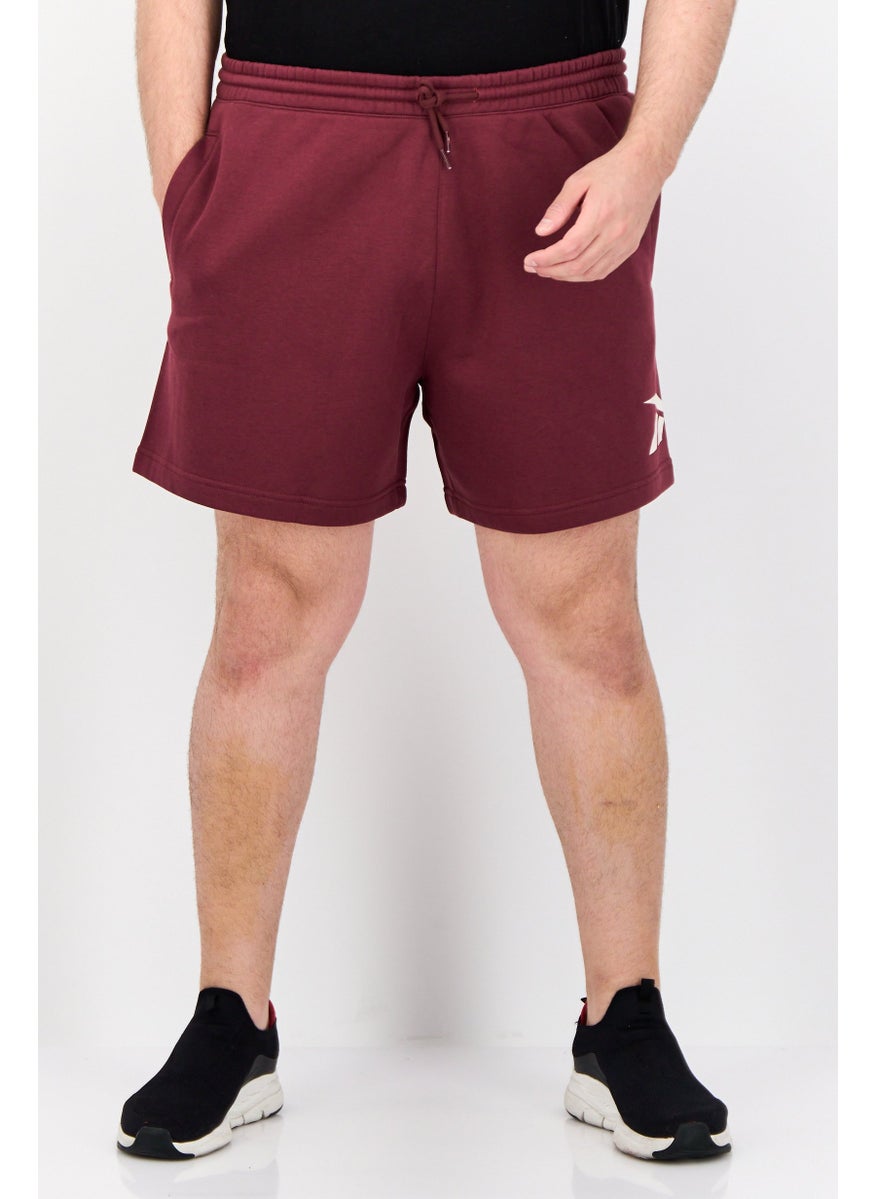 Reebok Men Sportswear Fit Training Short, Maroon  - Image 1