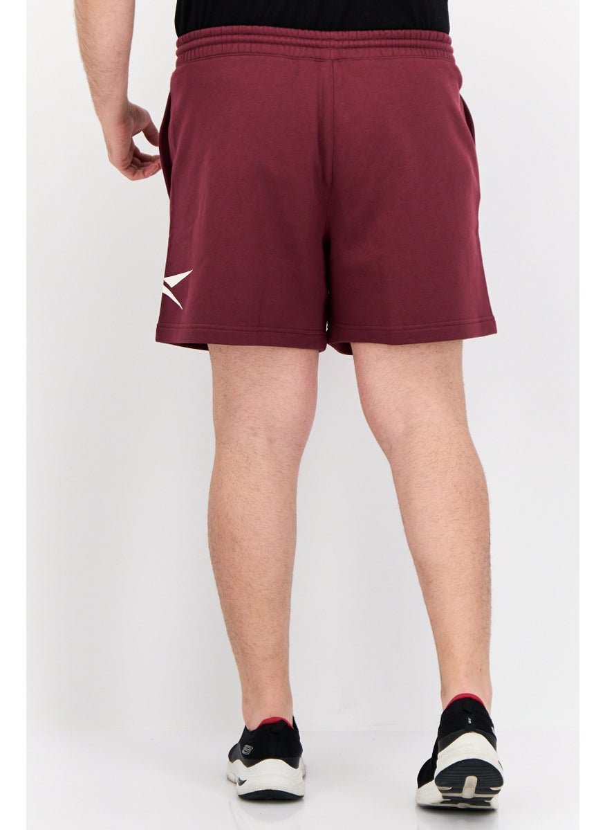 Reebok Men Sportswear Fit Training Short, Maroon  - Image 2