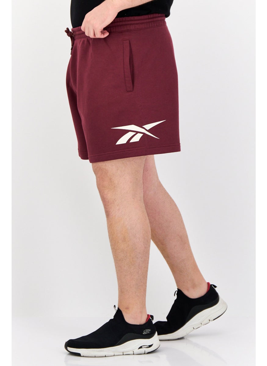 Reebok Men Sportswear Fit Training Short, Maroon  - Image 3