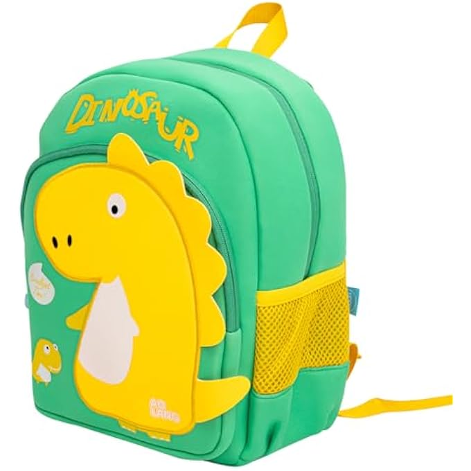Moon The MOON Brand Preschool Backpack for KidsAges 36  Fun 3D Design Comfortable Padded Straps LightweightWaterproof Perfect for Lunch  SnacksTravel Toddler Boys  GirlsDinosuar - Image 1