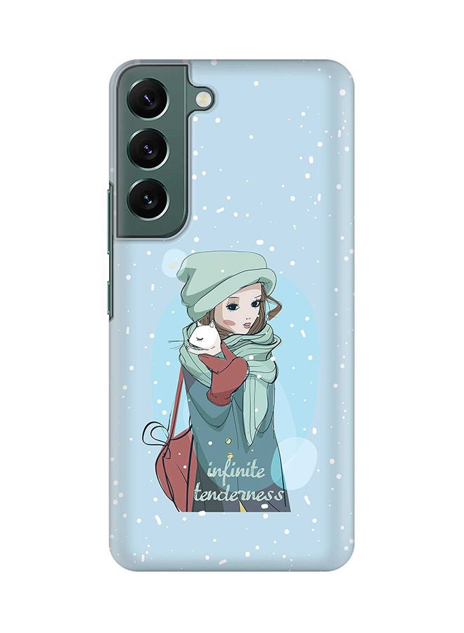 Stylizedd Case for Samsung Galaxy S22 5G Slim Snap Classic Series Shield Matte Finish Print - Infinite Tenderness - Image 1