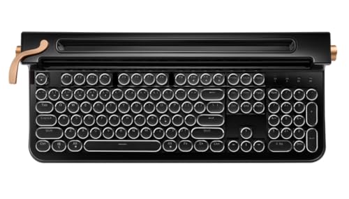 FINEDAY Keyboard 20 Plus 24G Wireless Bluetooth 104 Keys Blue Switch 5000mAh Retro Mechanical Keyboard for PCMacPhone English Keycaps - Image 3
