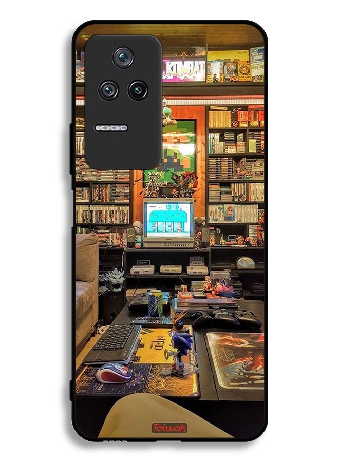 Tolwak Xiaomi Poco F4 Protective Case Cover Gamer Zone - Image 2