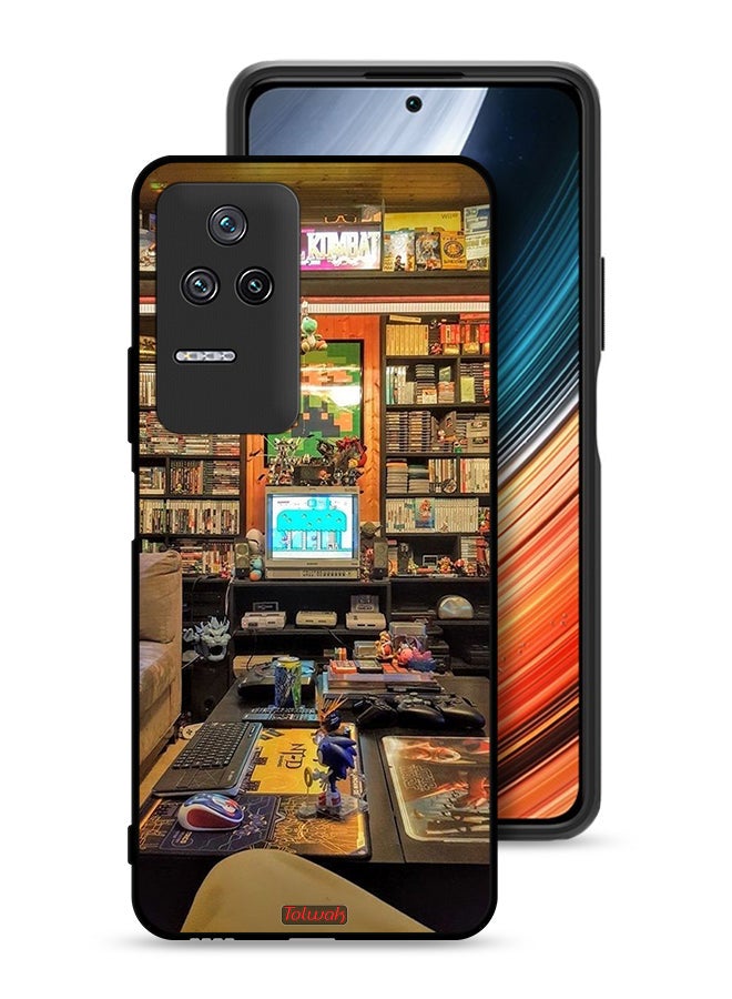 Tolwak Xiaomi Poco F4 Protective Case Cover Gamer Zone - Image 1