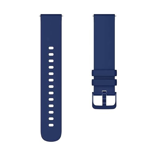ACM Watch Strap Silicone Belt 22mm compatible with Fastrack Limitless Fs1 Pro Smartwatch Color Hook Band Blue - Image 3