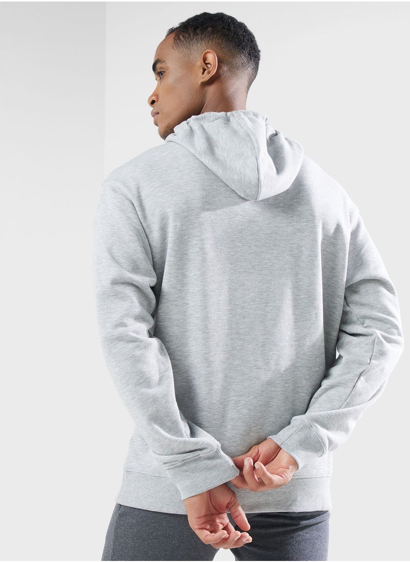 New Balance - Logo Stacked Hoodie - Image 1