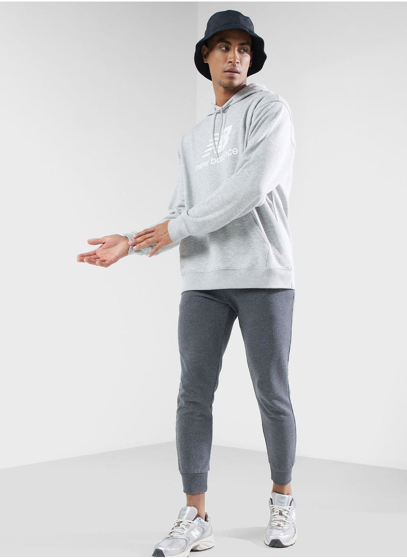 New Balance - Logo Stacked Hoodie - Image 1