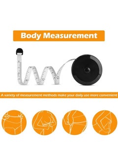 Generic Dual Scale Measuring Tailor Tape 60 inch Black/White  - Image 2