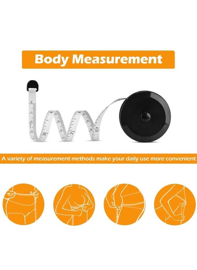 Generic Dual Scale Measuring Tailor Tape 60 inch Black/White  - Image 2