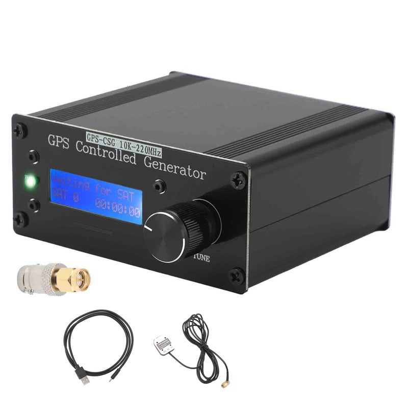 10KH-220MHz VFO GPS Controlled Generator Taming Reference Signal Source GPS Disciplined Oscillator - Image 1