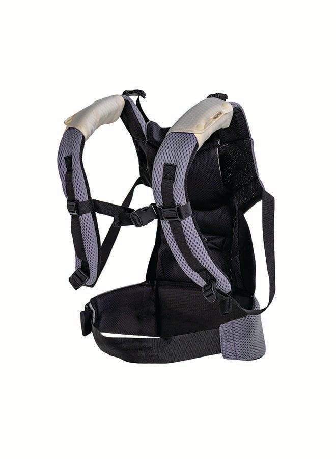 Nurtur Nurtur Willow Deluxe Mesh Infant Baby Carrier – Premium Fabric, Dual-Facing Comfort, Adjustable Cushioned Straps - Anthracite  - Image 3