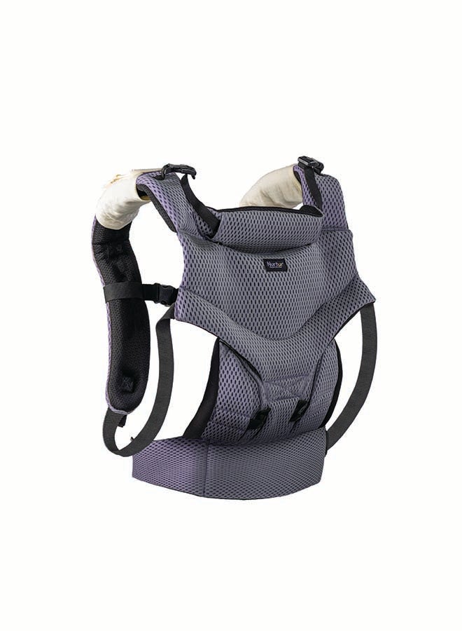 Nurtur Nurtur Willow Deluxe Mesh Infant Baby Carrier – Premium Fabric, Dual-Facing Comfort, Adjustable Cushioned Straps - Anthracite  - Image 1