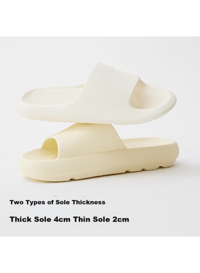 Bananain 301h Slippers For Men And Women, Bathroom Shower Non-slip Stepping-on Feeling Couple Home Shoes, Antibacterial And Odor-resistant, Suitable For Outdoor Wear - Image 2