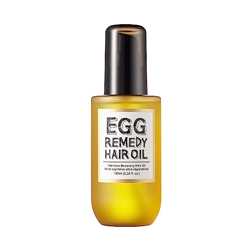 Too Cool For School | Egg Remedy Hair Oil for Damaged Hair | Real Egg Oil & Concentrated Protein | Essential Vitamins Boost - Image 1