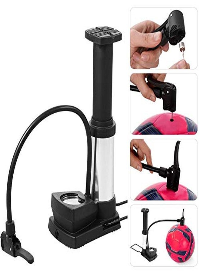 Vruta Mini Bike Bicycle Bike Cycle Mini Foot Air Pump Football Hand Ball Inflator & Bicycle Air Pump & Foot Pump - Image 1