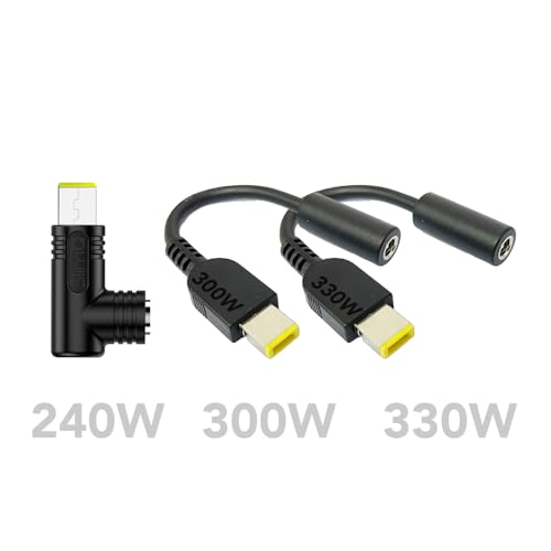 SlimQ 330W DC Power Adapter Connector Kit, Compatible with Lenovo, 11x4.5mm DC Connectors - Image 2