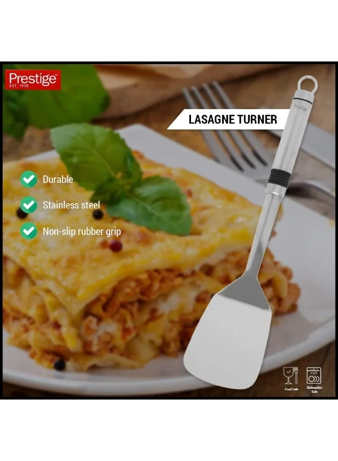 Prestige Prestige Eco Lasagna Turner Stainless Steel, Silver Silver 37.85x8.89x8.38cm