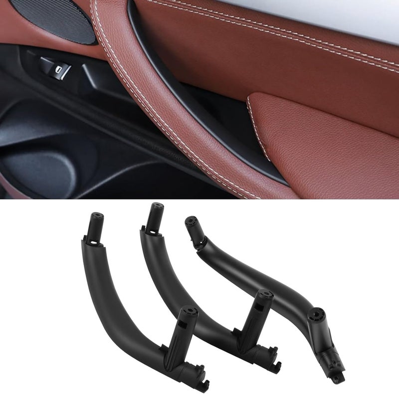 Jaronx Compatible with BMW X5 X6 Door Pull Handle, 3PCS Interior Left and Right Side Door Handle Armrest Replacement Fit for BMW X5 F15 F85 2014-2018/X6 F16 F86 2015-2018 - Image 1