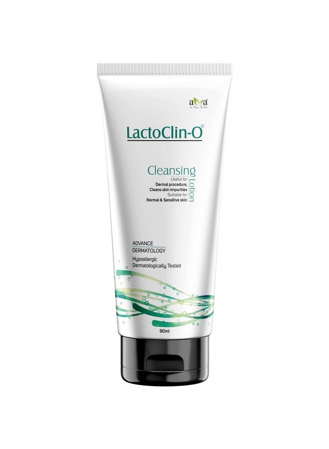 Vegetal LactoClin-O Cleansing Lotion, Hypoallergenic Face Wash for Normal & Sensitive Skin, 90 ml Pack of 2 - Image 2