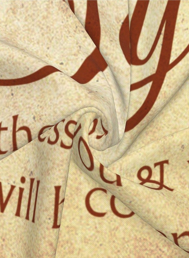 NIDITW Set of 4 Gift Scripture Sayings Joy Love Faith Believe I Can Do All Things Through Christmas Who Strengthen Me Vintage Body Burlap Throw Pillow Case Cover Sofa Decorative Square 18 Inches - Image 4