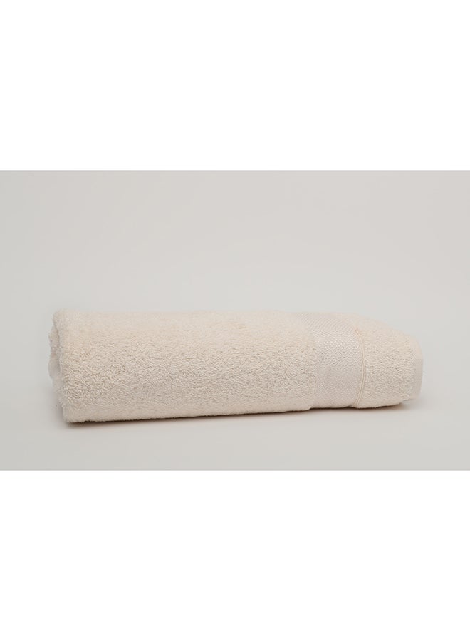 White Rose منشفة الصفاء - 550 جرام لكل متر مربع - 100% قطن تيري - منشفة استحمام 80x160 سم - لمسة فاخرة - تجفيف سريع - ماصة فائقة - بيضاء  - Image 2