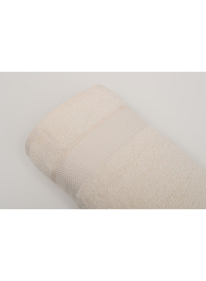 White Rose منشفة الصفاء - 550 جرام لكل متر مربع - 100% قطن تيري - منشفة استحمام 80x160 سم - لمسة فاخرة - تجفيف سريع - ماصة فائقة - بيضاء  - Image 4