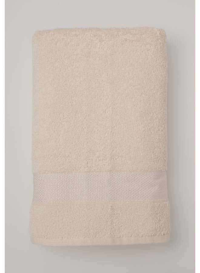 White Rose منشفة الصفاء - 550 جرام لكل متر مربع - 100% قطن تيري - منشفة استحمام 80x160 سم - لمسة فاخرة - تجفيف سريع - ماصة فائقة - بيضاء  - Image 5