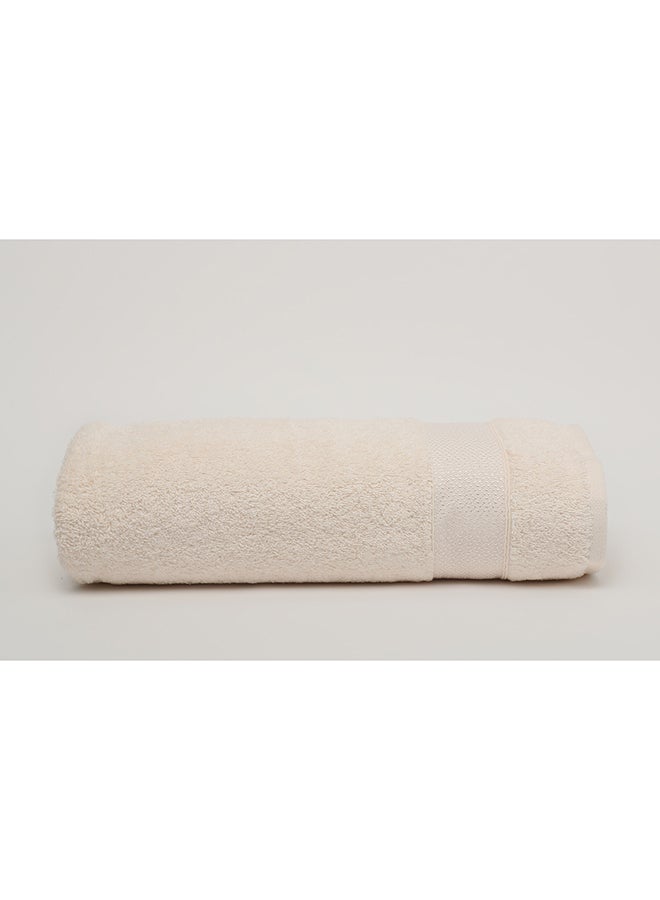 White Rose منشفة الصفاء - 550 جرام لكل متر مربع - 100% قطن تيري - منشفة استحمام 80x160 سم - لمسة فاخرة - تجفيف سريع - ماصة فائقة - بيضاء  - Image 3