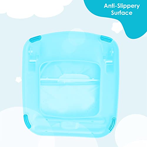Sunbaby Baby Bath Support seat for New Born Babies for Bathing, Inclined Baby Bather Cum Bath Sling (Circus Fun) - Image 5