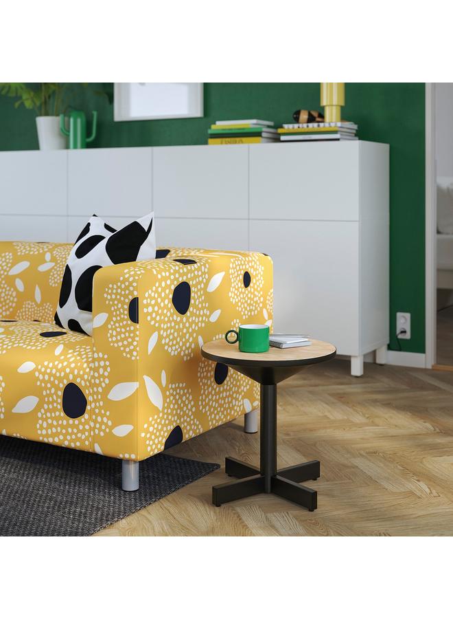 Zaboon Side Table, Pine Plywood/Black - Image 4