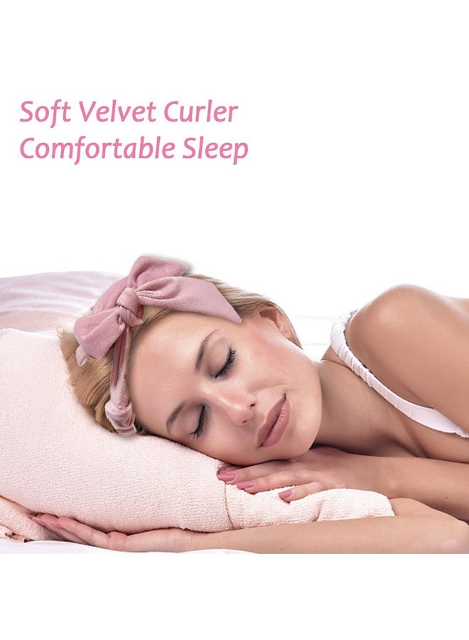 Yampahpa Heatless Curling Rod Headband, 70" Long, Soft Velour Hair Curlers for Medium Long Hair, Overnight Hair Rollers Set, Lazy Hair Curlers to Sleep In, 15 Pcs - Image 2