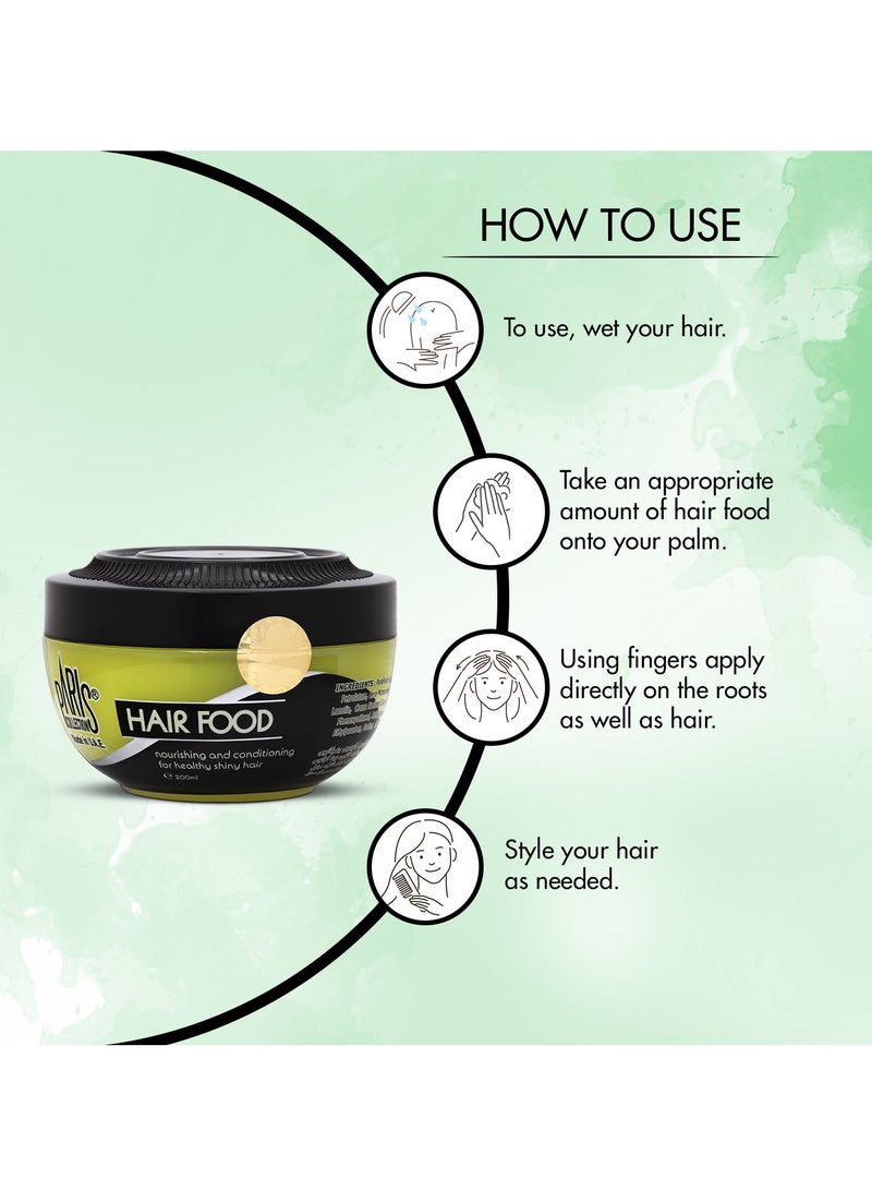 باريس كولكشن كريم الشعر هير فود للعناية اليومية 200 مل - Image 3