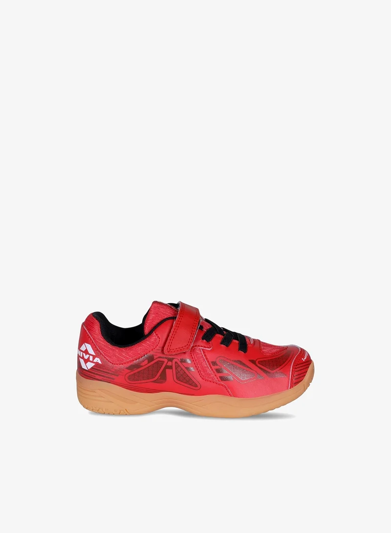Nivia Appeal 3.0 Red/Black Badminton Shoes for Kids