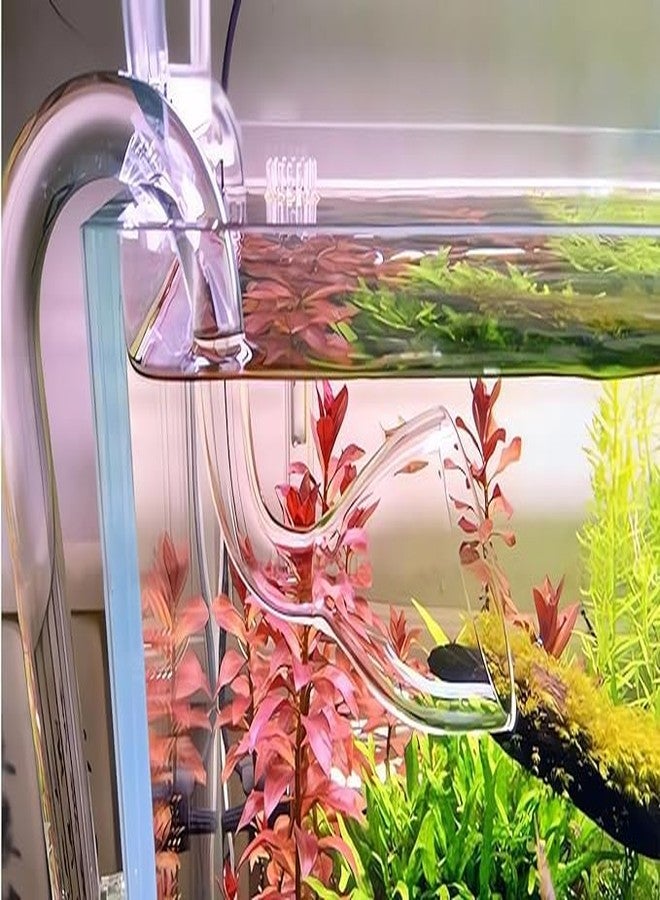 مجموعة أنابيب تدفق مياه زنبق الماء VAYINATO® مقاس 22 مم لأحواض السمك المزودة بفلتر خارجي - تصميم أحواض السمك المزروعة من Petzlifeworld - Image 2