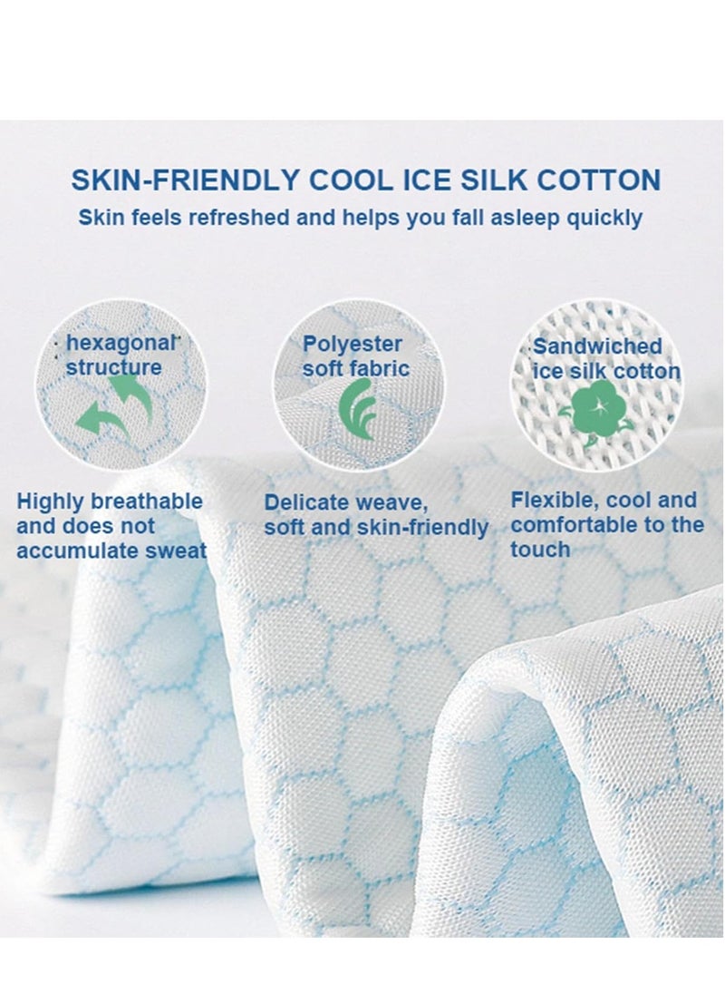 SYOSI - Cervical Pillow for Neck Pain Relief, Hollow Design Odorless Memory Foam Neck Pillows with Cooling Case, Ergonomic Head Support Pillow for Sleeping, Contour Support for Side Back Sleepers - Image 1