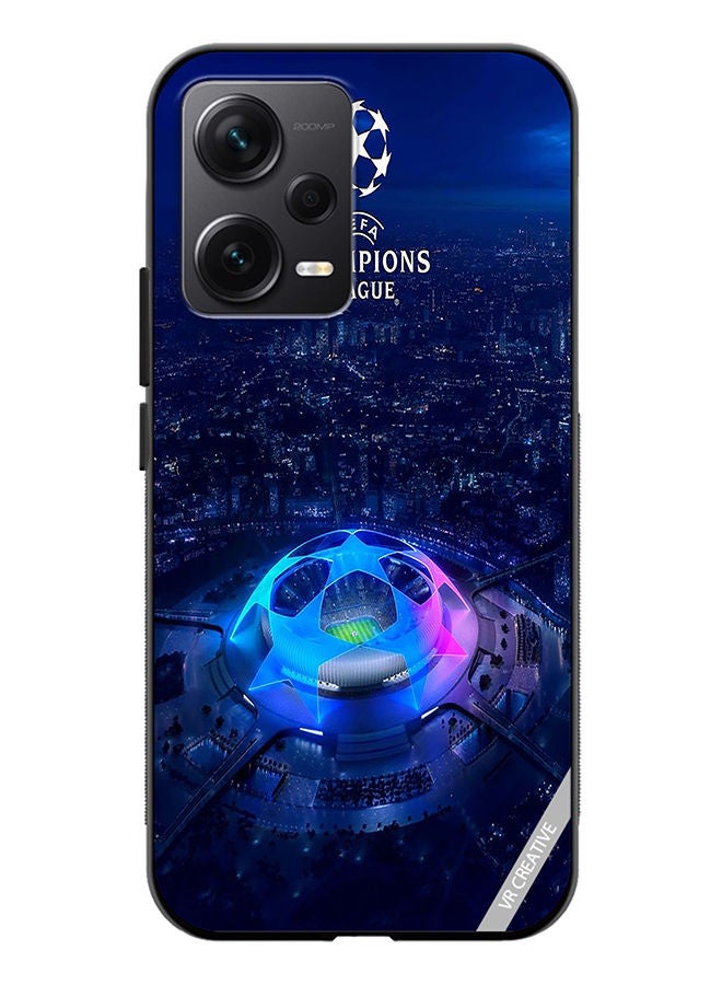 VR CREATIVE Protective Case Cover For Xiaomi Redmi Note 12 Discovery Uefa Champion League Design Multicolour - Image 1