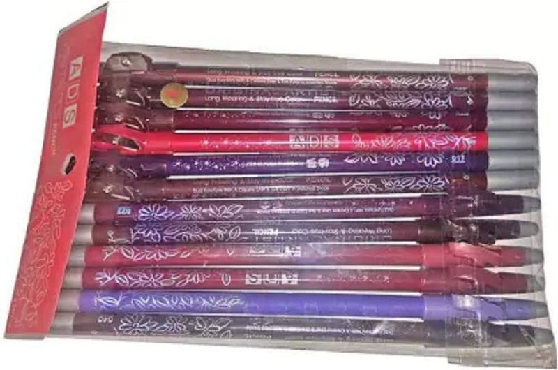 ADS Lip Liner Pencil Matte Finish Multicolor