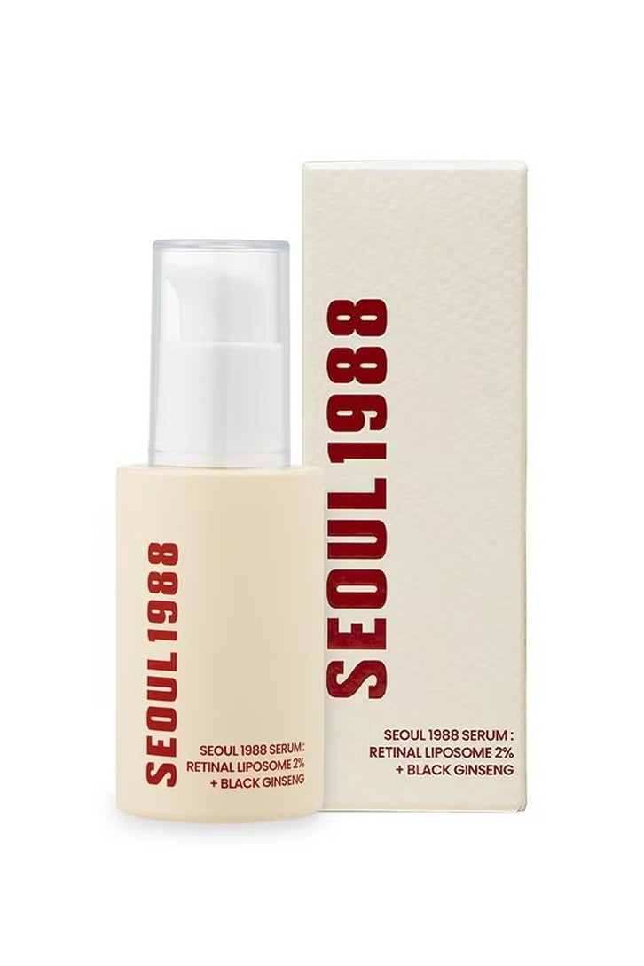 K-SECRET SEOUL 1988 Serum : Retinal Liposome 2% + Black Ginseng, 30ml - Image 1