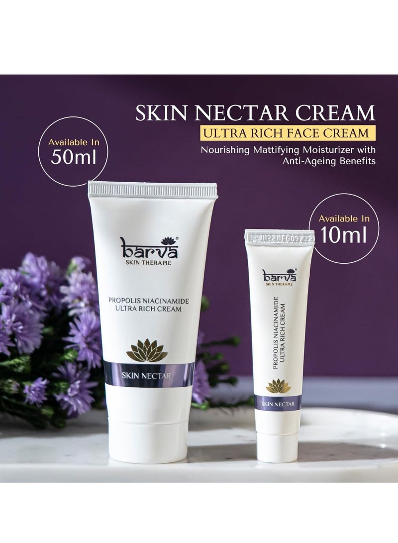 Barva Skin Nectar Anti Ageing with hyaluronic acid Transforming Cream Helps Clear up Spots and Blemishes Preservative Free 10ML - Image 2