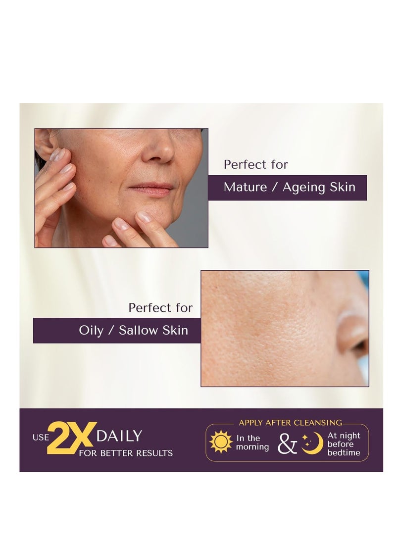 Barva Skin Nectar Anti Ageing with hyaluronic acid Transforming Cream Helps Clear up Spots and Blemishes Preservative Free 10ML - Image 4