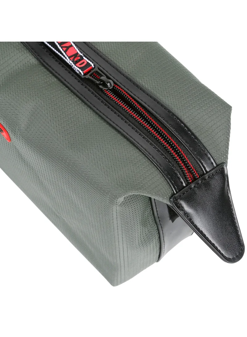 DKNY DKNY GQ Men's Toiletry Bag, Deep Olive, 6x9x4 cm